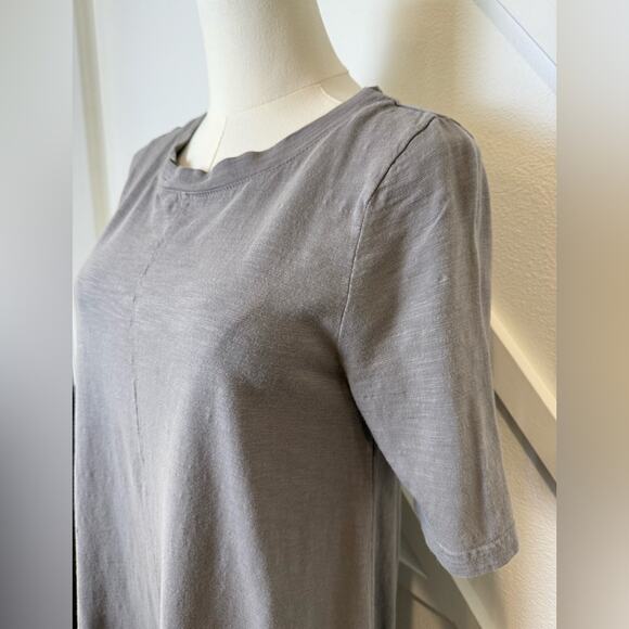 Fresh Produce Lorna Gray 100% Cotton Slub T-Shirt Dress Size XS - Picture 3 of 11